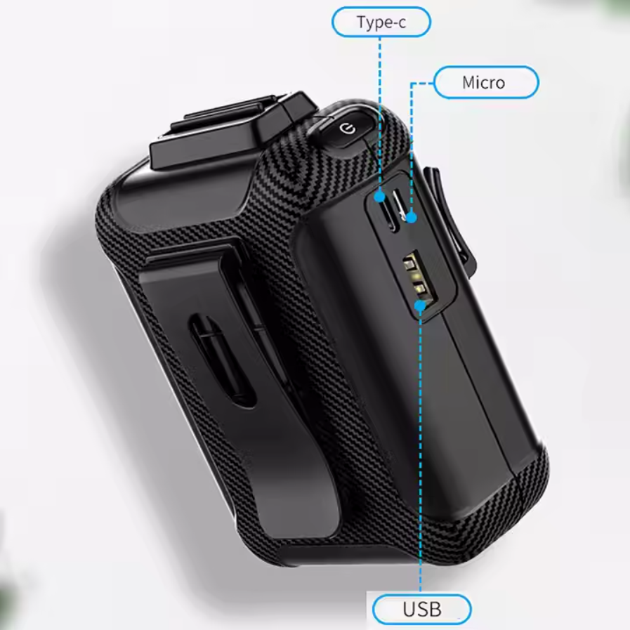 HeatBuster Clip-On Mini USB Fan