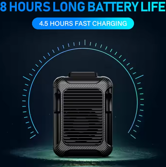 HeatBuster Clip-On Mini USB Fan